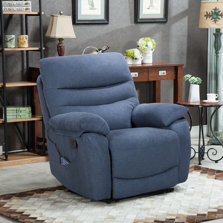 Latitude Run® Electric Recliner 8 Vibration Motors Heating Function